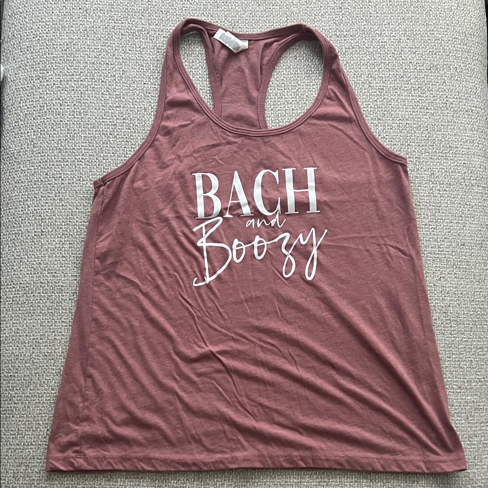 Bella Canvas “Bach and Boozy” Mauve Tank Top